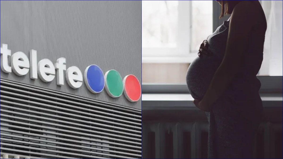 ¡No pudo contener la emoción! Una figura de Telefe reveló su embarazo durante una transmisión en vivo